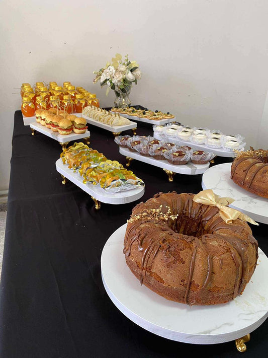 Plateau de service  Salés/sucrés séries (الرخامية )